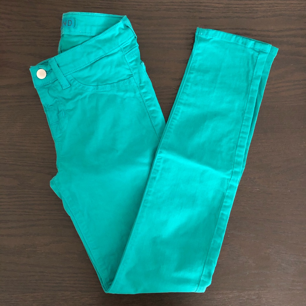 J Brand Twill Skinny In St Tropez Size 24